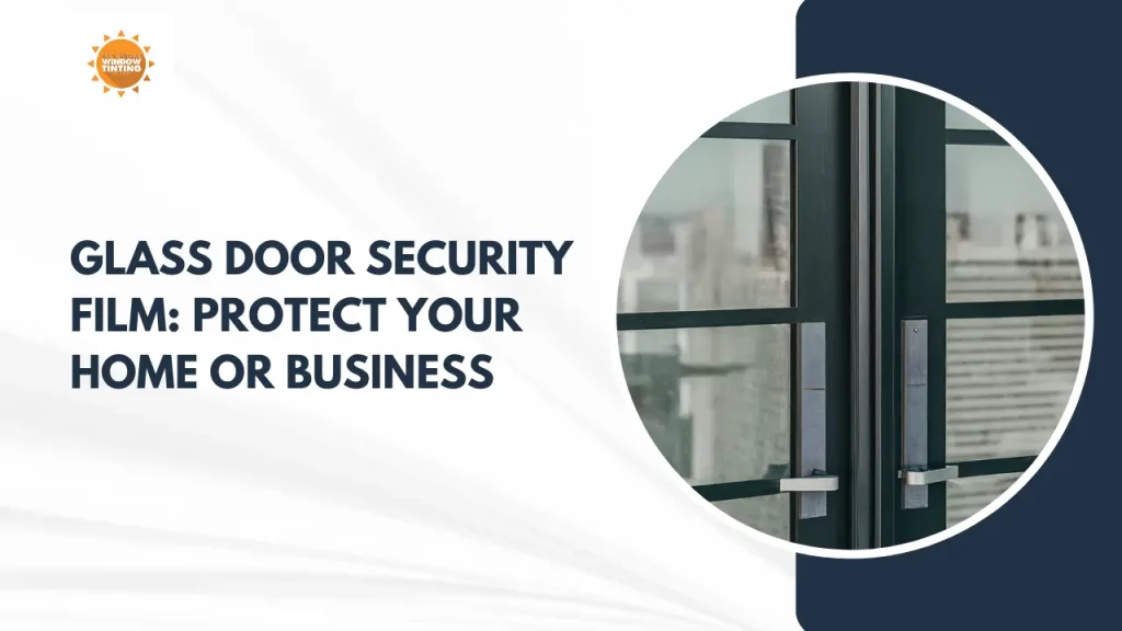 Glass Door Security Film