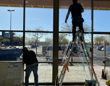 Commercial Solar Film work | Las Vegas Tinting