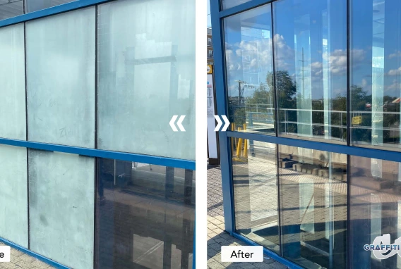 Graffiti Protection Work - Las Vegas Window Tinting