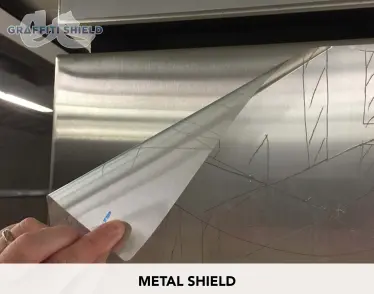Graffiti Shield Metal work